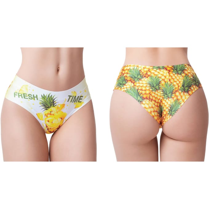 M Memème Slip -M- FRESH SUMMER PINEAPPLE Multicolours