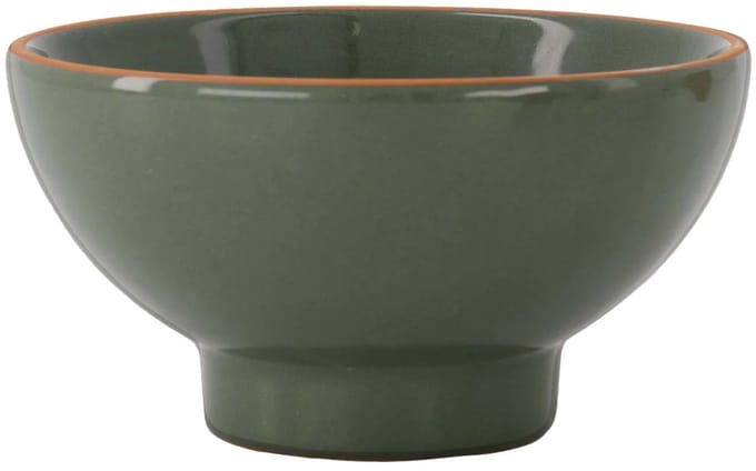 Kom terracotta hartje Groen