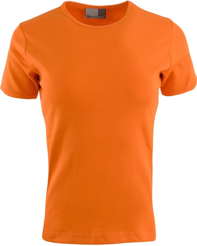 Dames T-shirt Promodoro Interlock Oranje Oranje 2xl - XXL