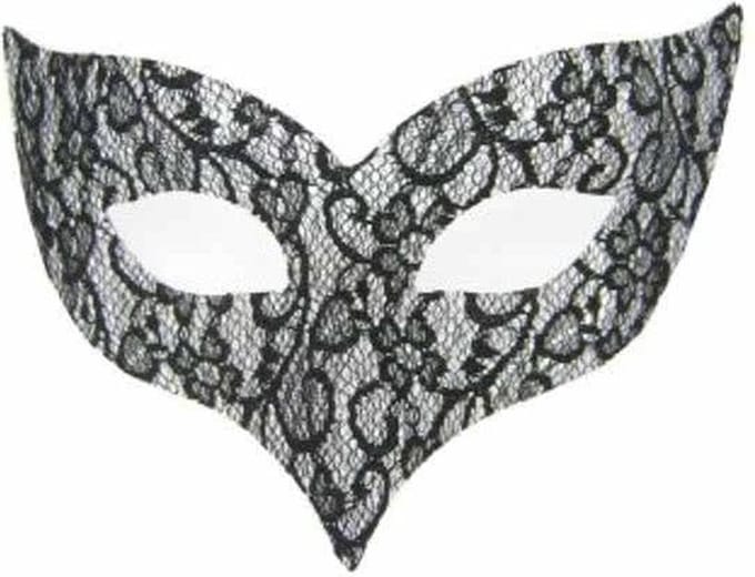 PartyXplosion - Oogmasker - Ibiza - Kant - Zwart