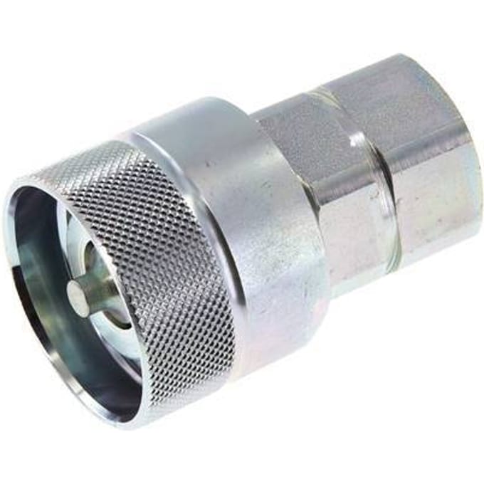 Stalen DN 25 Hydraulische Koppeling Insteeknippel G 3/4 inch Binnendraad D M48 x 3