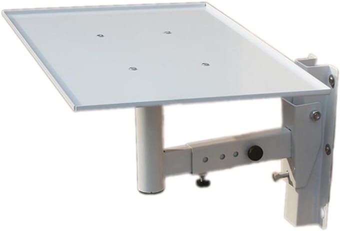 Projector Stand - Muurbeugel Lade - Presentaties Films - Ruimtebesparend Ontwerp - 30x40 cm - Wit