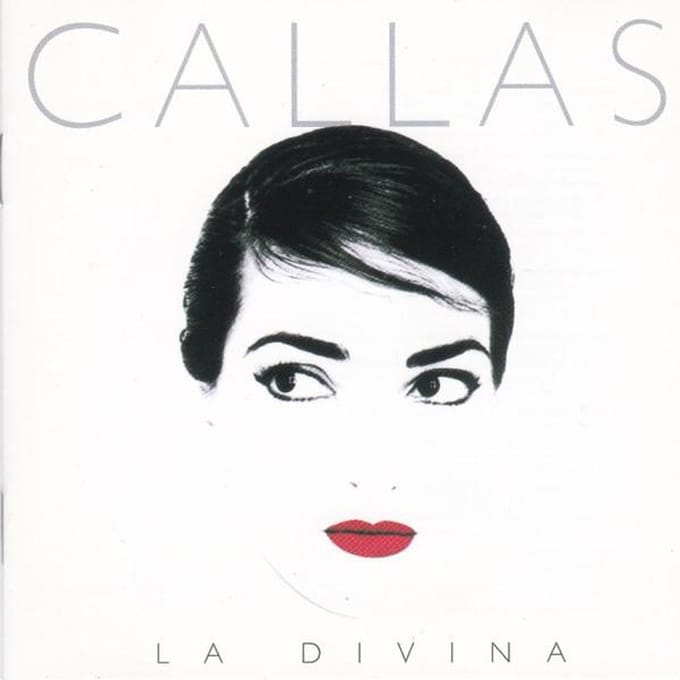 CD CALLAS La Divina 077775470222 EMI Classics Europe Klassiek Gebruikt black