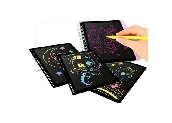 Ylvi en de Minimoomis Magic Scratch boek Educatieve boeken (spelletjes en raadsels)