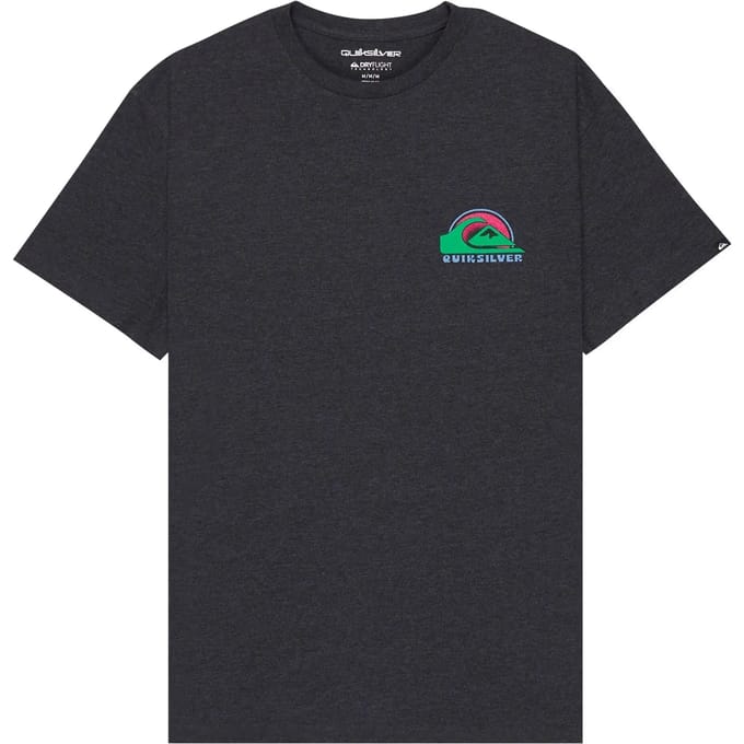 Quiksilver Hellbender T-shirt Met Korte Mouwen Zwart M Man