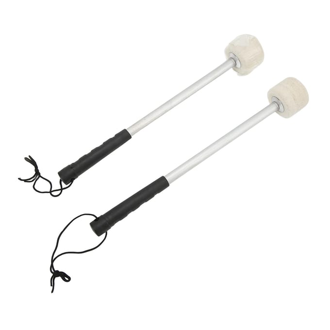 2 stuks Slagwerkhamers Compact Draagbaar Lichtgewicht Professioneel Praktisch Instrumentonderdelen voor white