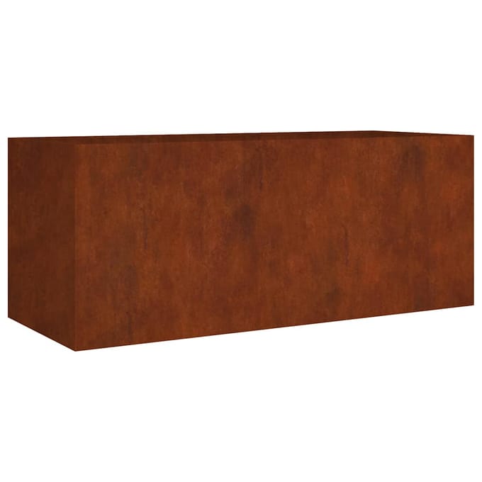 vidaXL - Plantenbak - verhoogd - 200x80x80 - cm - cortenstaal