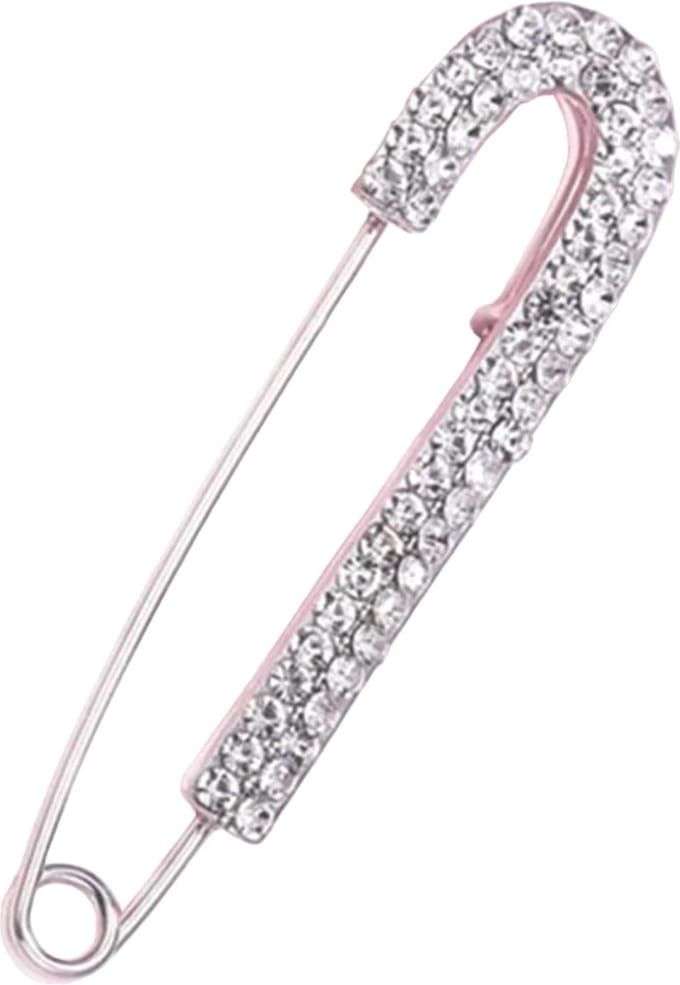 Hiden - Broche - Sieraden - Broche Dames - Broche Spelden - Ketting Dames | Zilverkleurige Speld