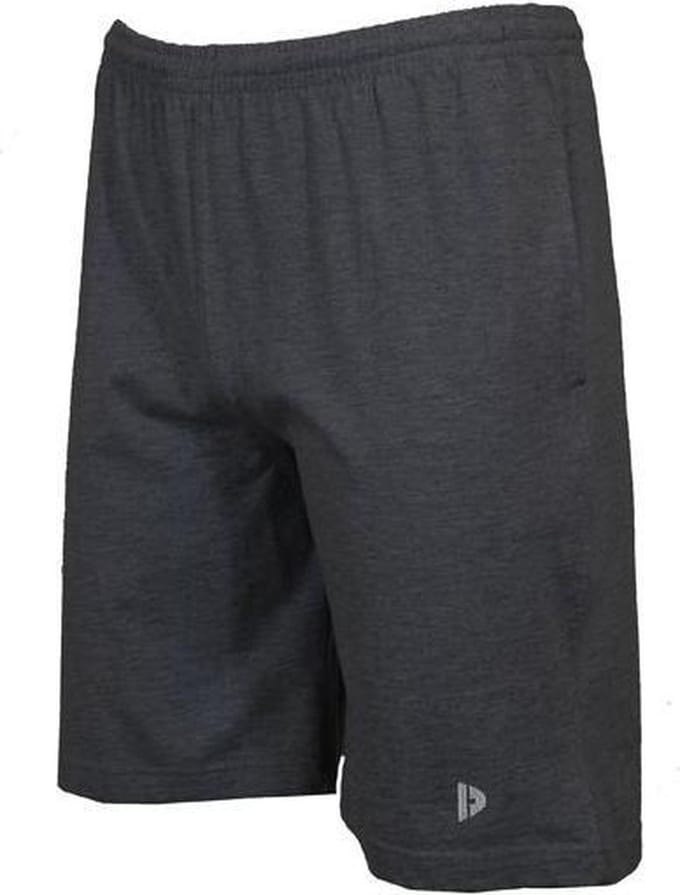 Donnay - Ess. joggingshort (Roy) - Sportshort - Charcoal-marl (037) - maat M