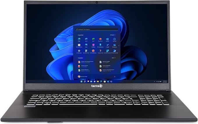 Terra Mobile 1716R 17.3" FullHD laptop - Intel Core i5-1334U - 32GB - 4.0TB M.2 SSD - Iris Xe Graphics - DVD±RW - Windows 11 Pro