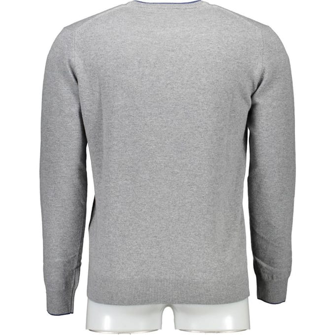 Katoenen gebreide pullover trui