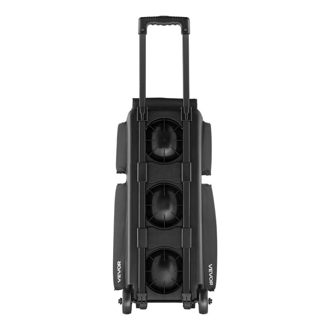 Sac de Bowling 3 Boules avec Roues Double Rouleur Sac de Bowling Compartiment à Chaussures