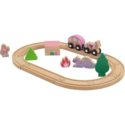 lupilu Houten treinset (Prinses)