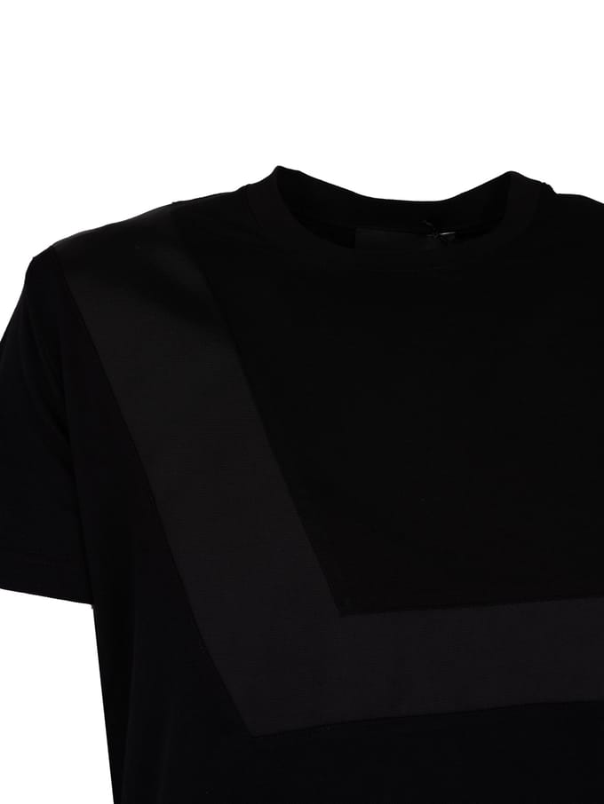 Les Hommes T-Shirt Mannen zwart