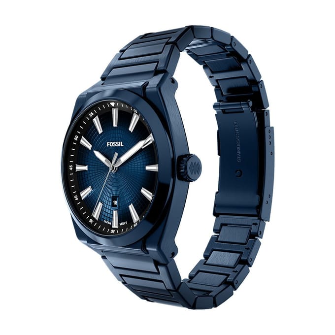 FOSSIL FS6169 Mannen Horloge 42 mm Blauw