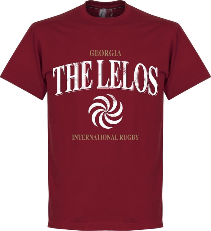 Georgië Rugby T-Shirt - Rood - L