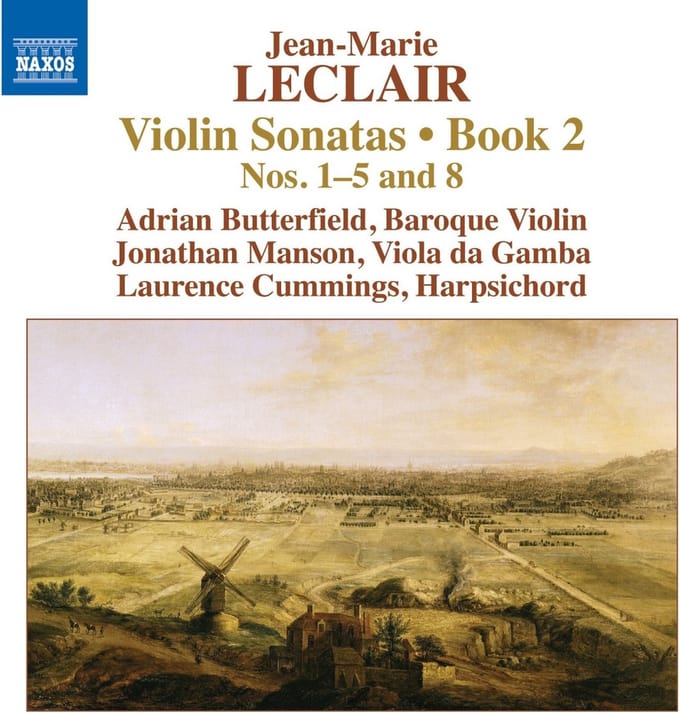 Adrian Butterfield, Jonathan Manson, Laurence Cummings - Leclair: Violin Sonatas, Book 2 Nos. 1-5 & 8 (CD)