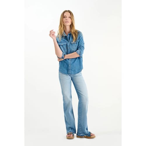 Jeans Le Temps des Cerises Jeans flare flare, lengte 34