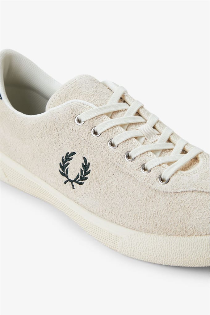 Fred Perry Tennisschoen Suède Heren Ecru/Grassroot Sneakers