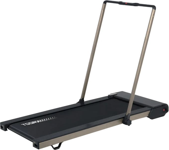 Toorx Fitness City Compact Loopband - Brons - 1 Trainingsprogramma's - 14 km/h - LCD Scherm