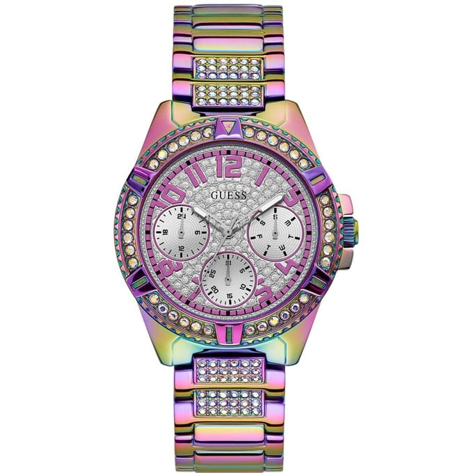 Guess GW0044L1 Dames Iridescent Frontier Horloge 40 gray