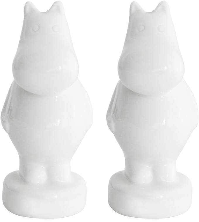 Moomin wit peper en zoutstel - Pluto Design
