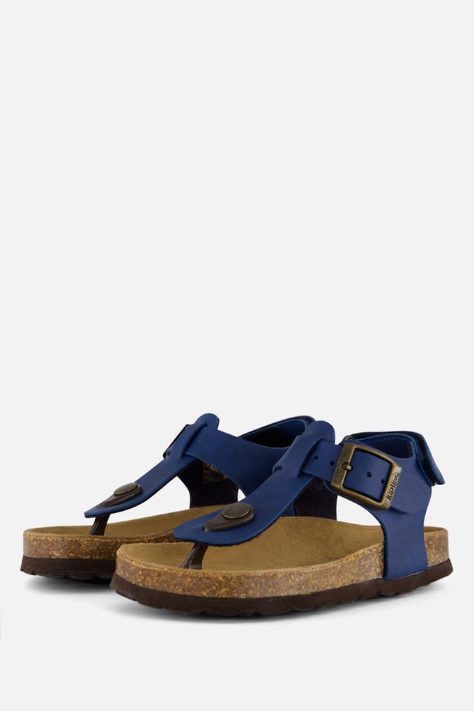 Kipling Kipling Juan 3 Sandalen blauw Leer