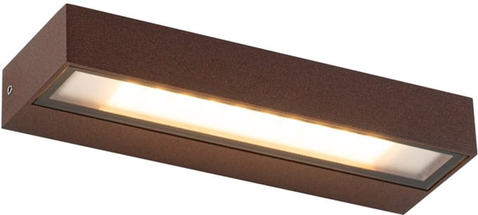 QAZQA Moderne wandlamp roestbruin incl. LED IP65 - Hannah