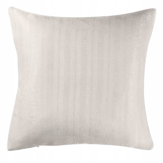 Sierkussensloop FLUWEEL PALEO Wit 40x40 cm