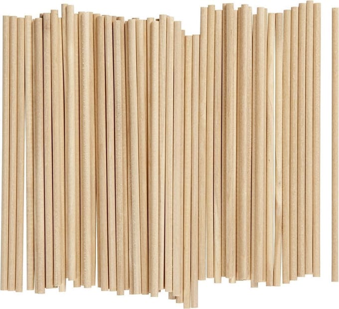 Creativ Company houten knutselstokken 15cm - 100 stuks - hobby.