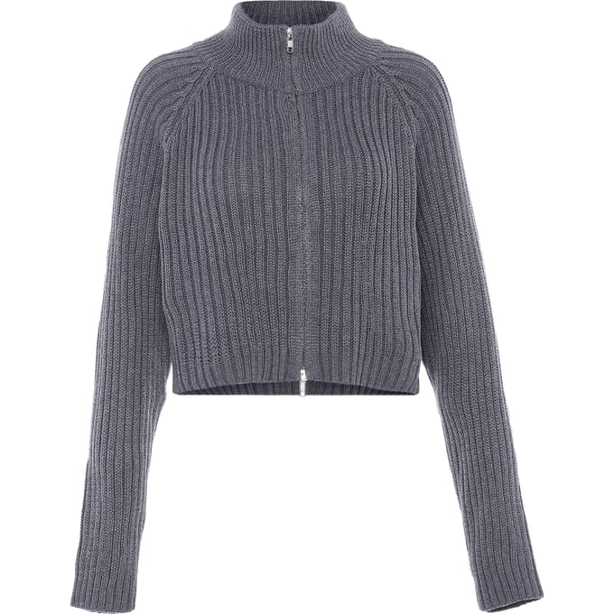 Mymo Vest Dames donkergrijs gem