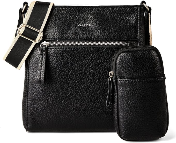 Gabor schoudertas Silena Cargo Cross Bag Black zwart