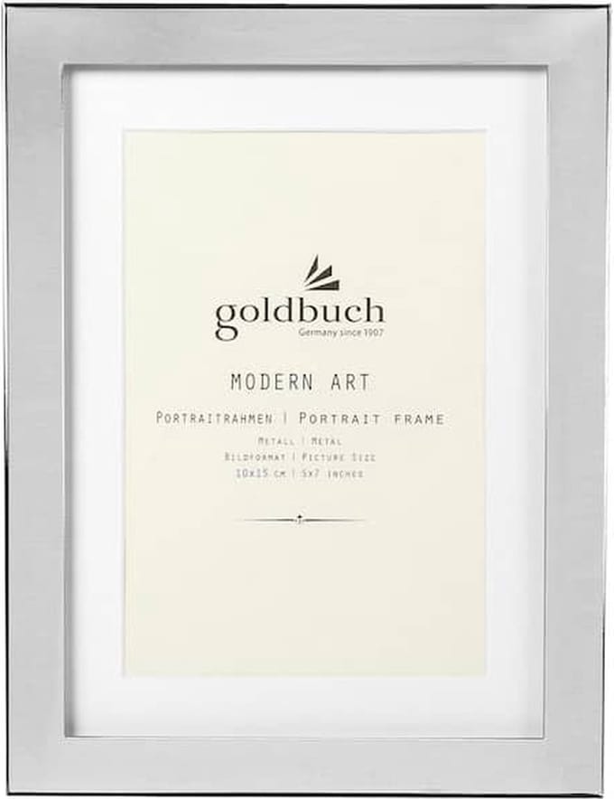 Goldbuch - Fotolijst Modern Art - Zilver - 10x15 cm