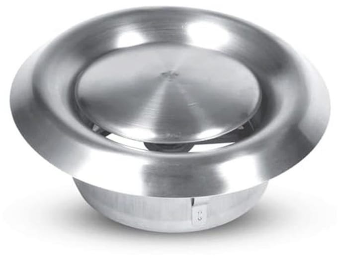 Verstelbare Ronde Ventilatie Outlet - Muur en Plafond Air Vent 100 mm