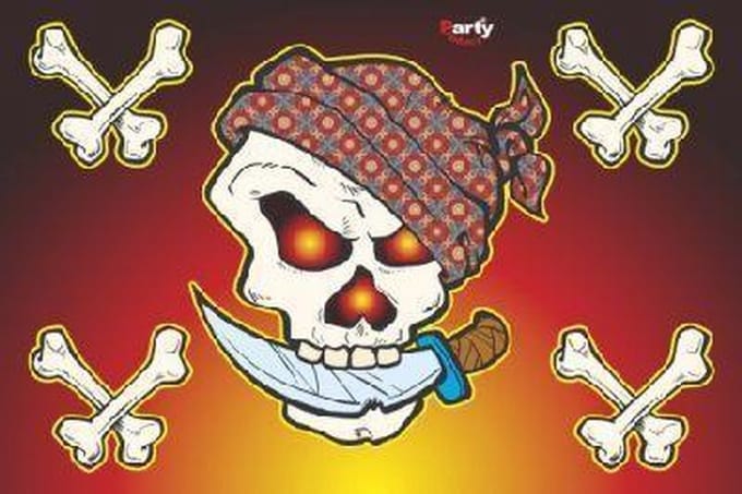 Vlag Halloween Scary 90cm x 60cm