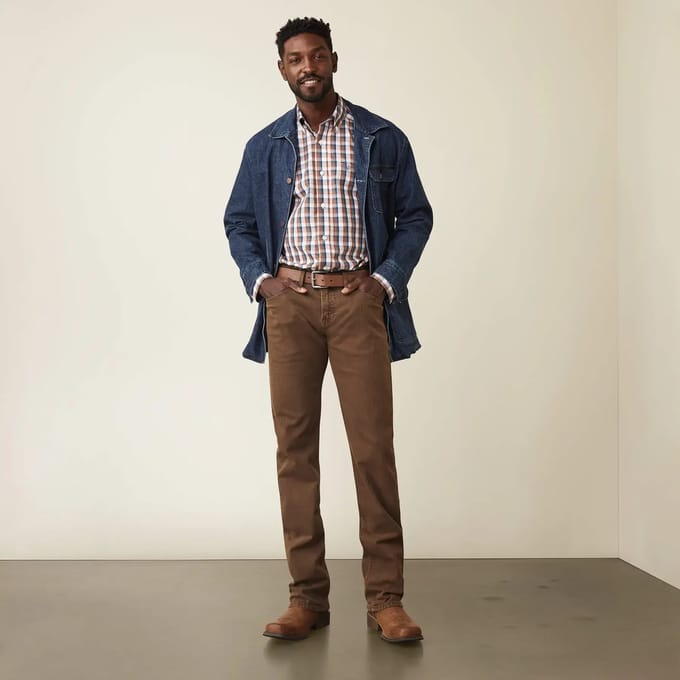 Rechte jeans Ariat M7 Grizzly