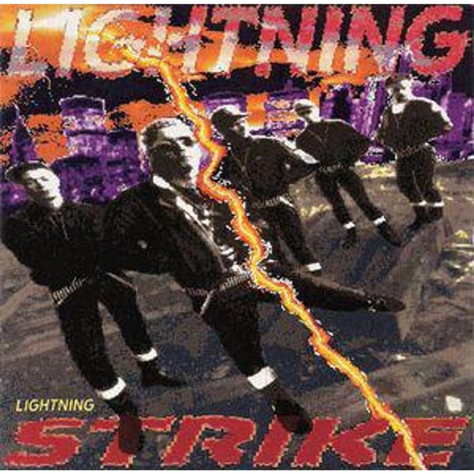 LP Plaat LIGHTNING STRIKE - Lightning Strike 83921R1 RCA 1988 VS Rock Gebruikt