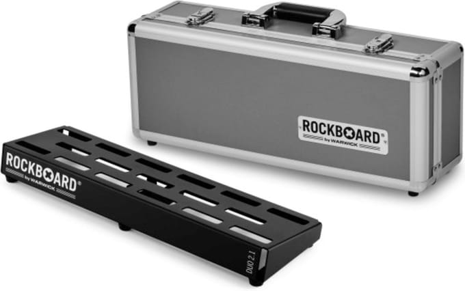 Rockboard DUO 2.1 with Flight Case 470 x 140mm aus der Demo - Koffer voor effect-units