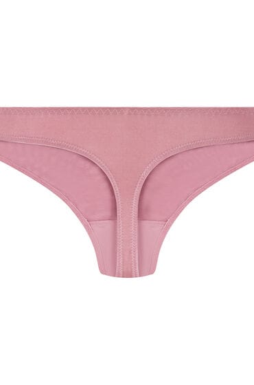 Hunkemöller String Marine Roze