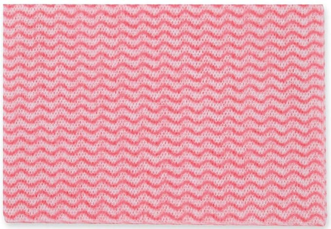 HYGOCLEAN Spoel- en reinigingsdoek, gelegd, rood
