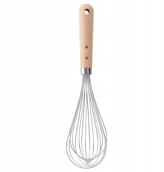 IKEA VARDAGEN Klopper - Roestvrij staal, beukenhouten handvat, 30 cm