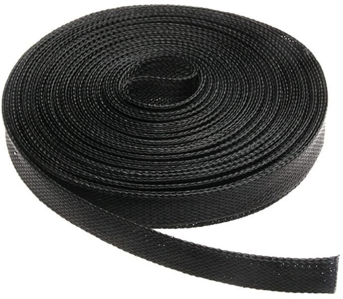 Onf3 - Uitbreidbare Gevlochten Sleeving - Kabelbescherming - Zwart