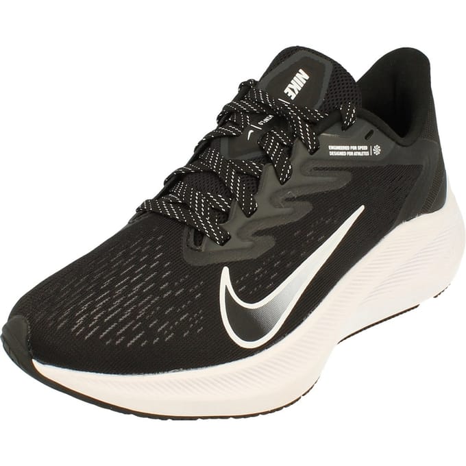 Nike Dames Zoom Winflo 7 Zwarte Sneakers