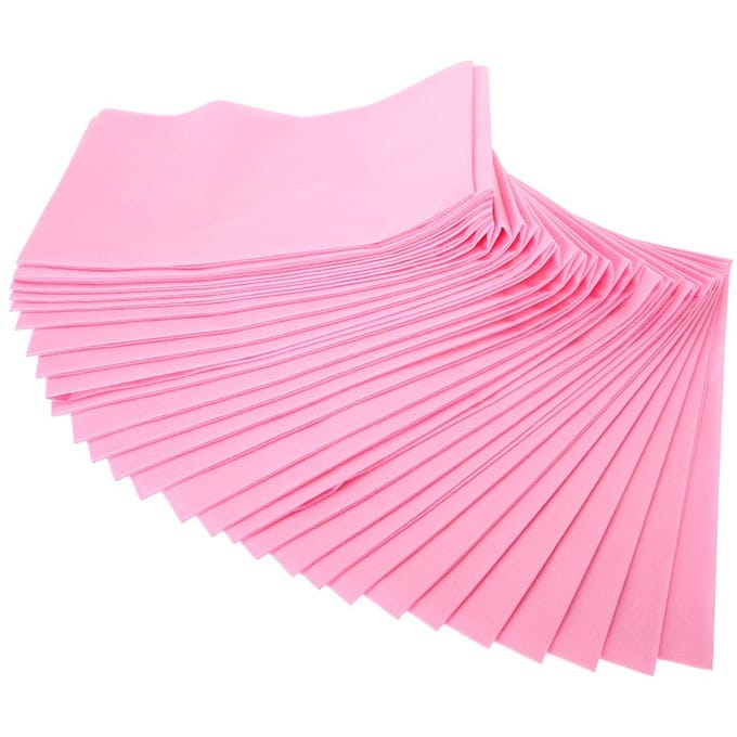 10 stuks Wegwerp Lakens Schoonheidssalon Massage Medisch Verdikt Non-woven Lakens Roze pink