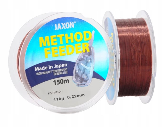 Jaxon Method Feeder Vislijn 0.22mm 11kg 150m Donkerbruin