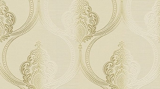 Barok Behang Erismann Creme Goud 6803-02