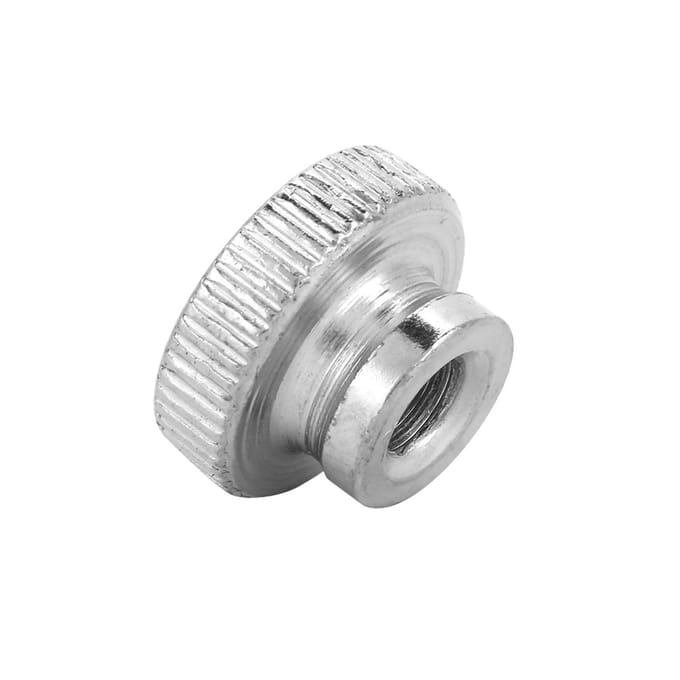 Écrous moletés à serrage manuel en acier au carbone nickelé M3 M4 M5 M6 M8 M10 (M5 5 pièces)