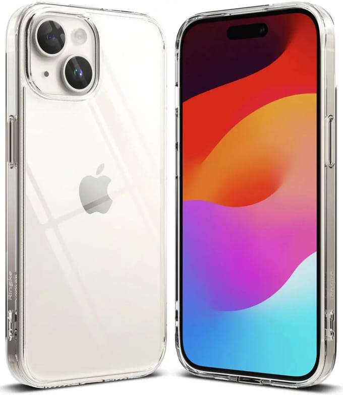 Ringke Fusion Back Cover Transparant Hoesje Geschikt voor Apple iPhone 15 Plus