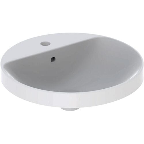 Geberit VariForm built-in washbasin, round, with tap hole bench 500.705.01.2