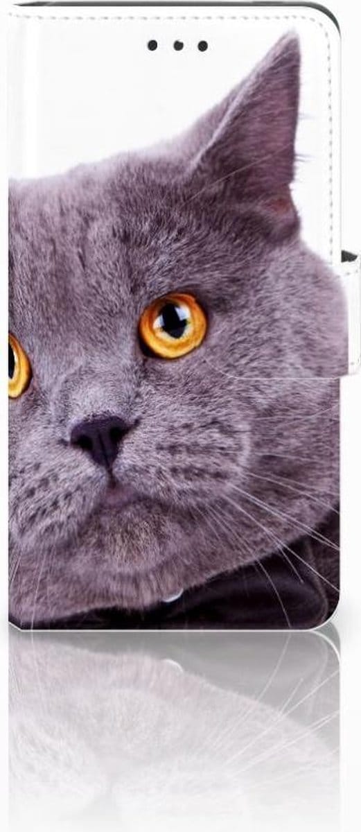 Nokia 7 Telefoonhoesje met Pasjes Kat